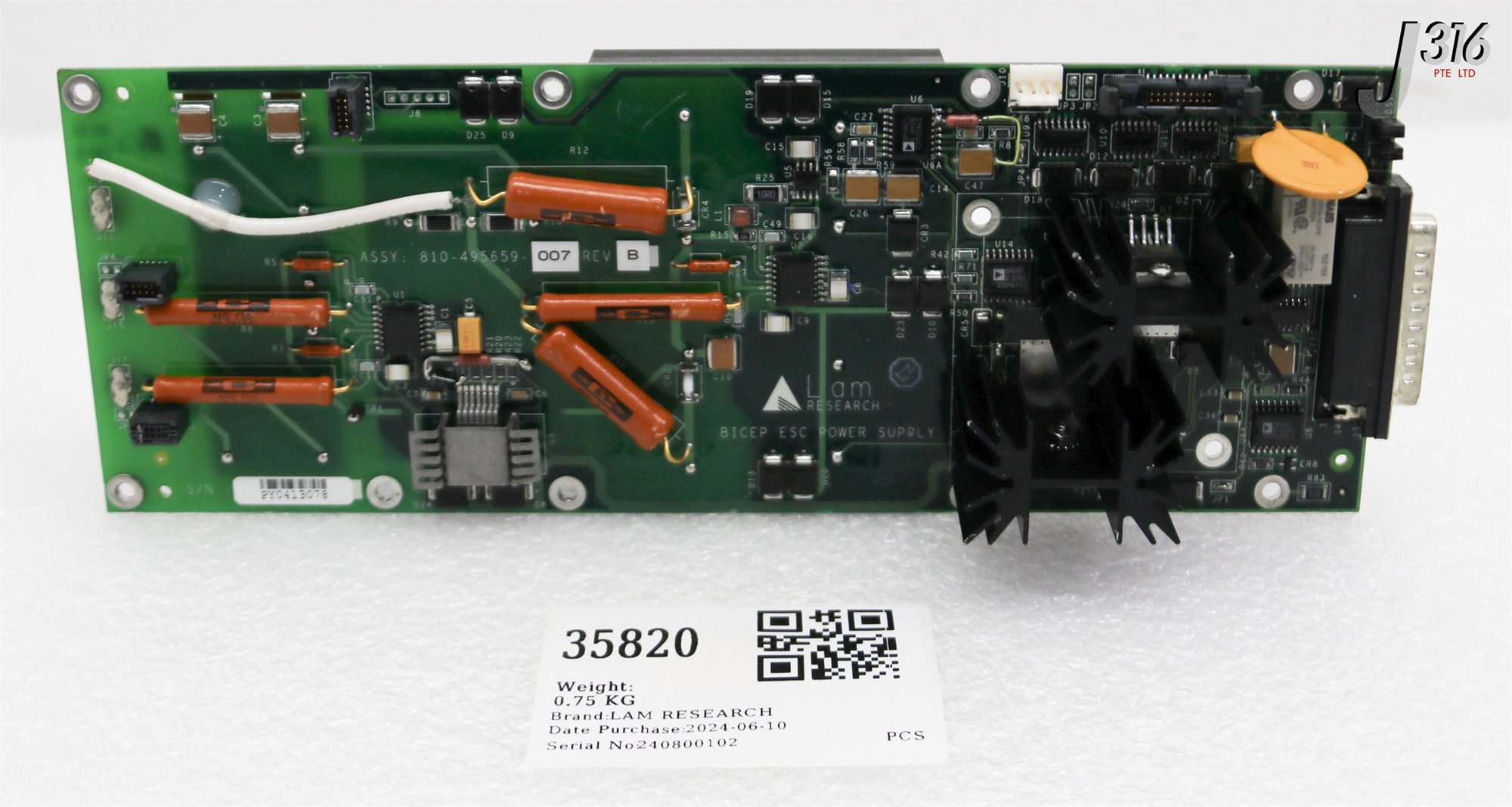 35820 LAM RESEARCH PCB, BICEP ESC POWER SUPPLY 810-495659-007 | eBay